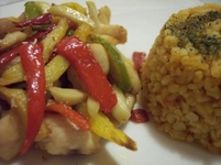 Biberli Tavuk Sote Tarifi ve Malzemeleri